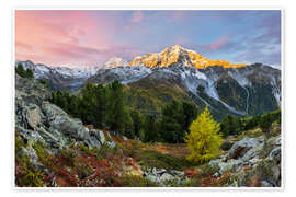 Wandbild Ortler, Tirol - Rainer Mirau
