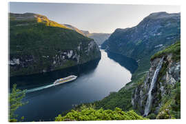 Acrylic print Aurlandsfjord, Norway - Rainer Mirau