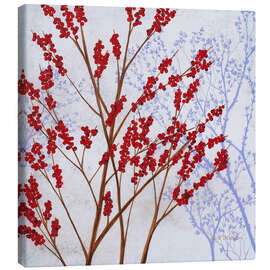 Leinwandbild Rote Beeren - Herb Dickinson