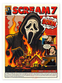 Poster Scream 7 - The Usher designs