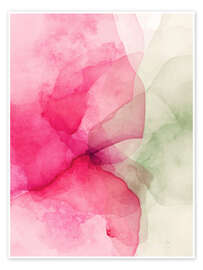 Poster Ineinander, Aquarell - Ohkimiko