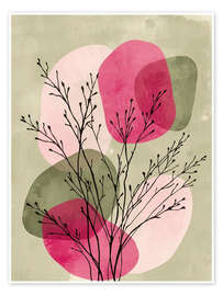 Poster Gräser und Formen - Ohkimiko