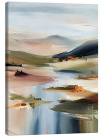 Leinwandbild Ruhige Landschaft - ThingDesign
