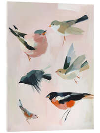 Acrylglasbild Frühlingsbesucher - ThingDesign