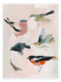 Wandbild Frühlingsbesucher - ThingDesign