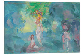 Print på aluminium Design for a stage curtain, 1929 - Konstantin Alexejewitsch Korovin