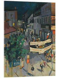Acrylglasbild Vichy in der Nacht - Konstantin Alexejewitsch Korovin