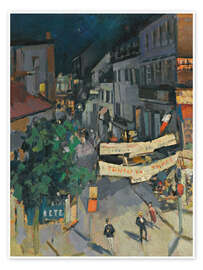 Poster Vichy At Night