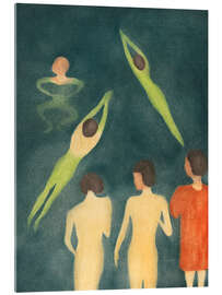 Acrylglasbild Jungen beim Baden, 1896 - Edvard Munch