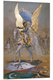 Acrylglasbild Schild des Hauses Lempereur, ehemals Rue Bonaparte, 1902 - Adolphe Leon Willette