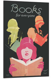 Alubild Bücher für alle (Englisch), 1929 - Vintage Advertising Collection