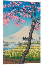 Print på aluminium The River Banyu in Spring Time, 1938 - Koitsu Tsuchiya