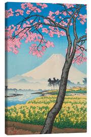 Lærredsbillede The River Banyu in Spring Time, 1938 - Koitsu Tsuchiya