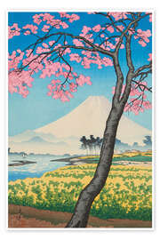 Poster Der Fluss Banyu im Frühling, 1938 - Koitsu Tsuchiya