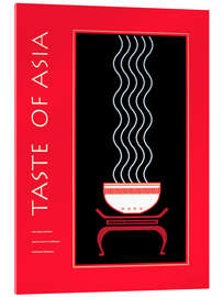 Acrylglasbild Taste of Asia, 1994 - Vintage Advertising Collection