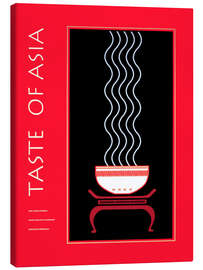 Tableau sur toile Taste of Asia, 1994 - Vintage Advertising Collection