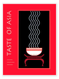 Wandbild Taste of Asia, 1994 - Vintage Advertising Collection