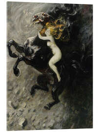 Acrylglasbild Raserei, Skizze, 1893 - Wladyslaw Podkowinski