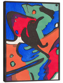 Lærredsbillede The Blue Rider, 1912 - Wassily Kandinsky