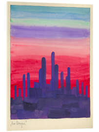 Acrylglasbild Der Morgen, 1923 - Karl Wiener