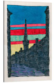 Tableau en aluminium Evening, 1921 - Karl Wiener