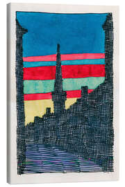 Leinwandbild Abend, 1921 - Karl Wiener