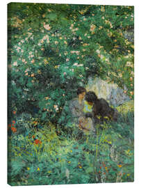 Tableau sur toile Lovers in the Grass - Alois Kalvoda