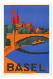 Poster Basel - Hedwig Thoma, 1927