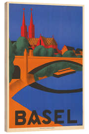 Holzbild Basel - Hedwig Thoma, 1927