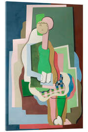 Acrylic print Seated Girl, 1926 - Georges Valmier