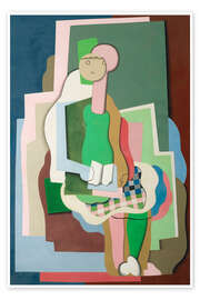 Billede Seated Girl, 1926 - Georges Valmier