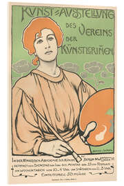 Tableau en verre acrylique Exhibition, Association of Women Artists, Berlin - Anna von Wahl