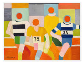 Wall art print The Runners, 1930 - Robert Delaunay