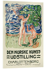 Quadro em acrílico Den Norske Kunstudstilling, Charlottenborg 1915 - Edvard Munch
