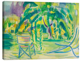 Quadro em tela Game on the Riviera - Janos Vaszary