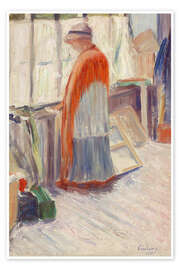 Póster In the studio, 1910 - Hugo Simberg