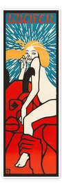 Poster Lucifer - Viktor Schufinsky, 1913