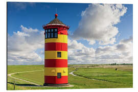 Print på aluminium Pilsum Lighthouse, East Frisia - Christian Müringer