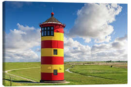 Leinwandbild Pilsumer Leuchtturm, Ostfriesland - Christian Müringer