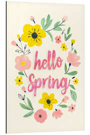 Aluminium print Hello Spring - Andrea Haase
