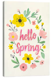 Canvas print Hello Spring - Andrea Haase