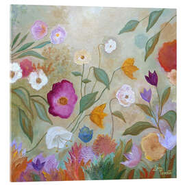 Acrylglasbild Frische Blüte - Ángeles M. Pomata