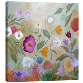 Canvas print Fresh Bloom - Ángeles M. Pomata