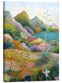 Leinwandbild Sommerliche Glückseligkeit - Ángeles M. Pomata