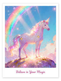 Wandbild Believe In Your Magic - Softlight Boutique