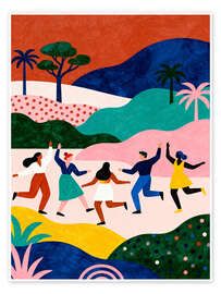 Póster Dancing in nature - Softlight Boutique