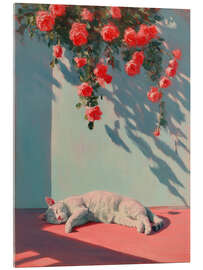 Acrylic print May Afternoon with Whiskers - DejaReve