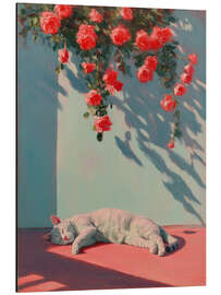 Print på aluminium May Afternoon with Whiskers - DejaReve