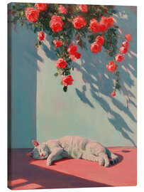 Leinwandbild Mainachmittag mit Schnurrhaaren - DejaReve