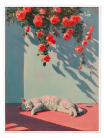 Poster May Afternoon with Whiskers - DejaReve